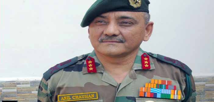 India's new Chief of Defence Staff Lt General Anil Chauhan.
