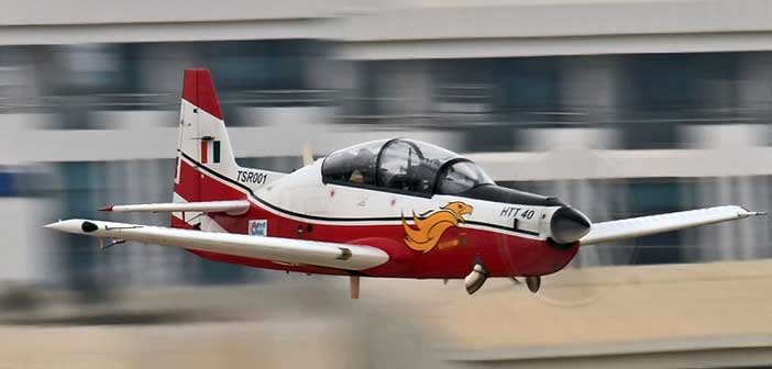HAL HTT-40 basic trainer jet