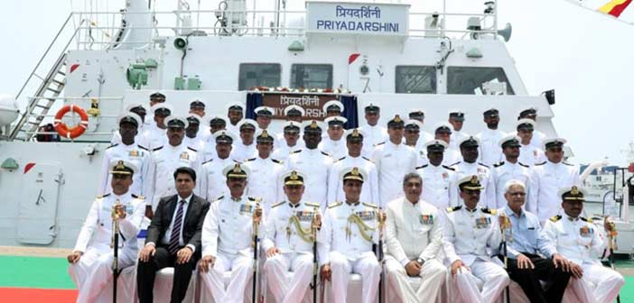 ICGS Priyadarshini, Indian Coast Guard, GRSE, Garden Reach Shipbuilders Kolkata, Indian Navy, Make In India