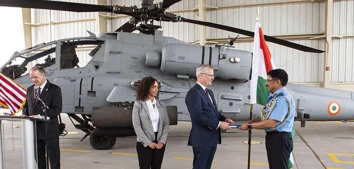 Boeing AH-64 E Apache Helicopter