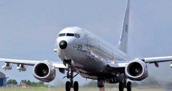 Indian Navy Boeing P8i Patrol Aircraft