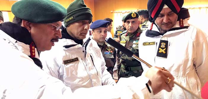 Ranath Singh Bipin Rawat Siachen Glacier