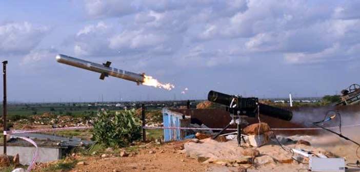 Indian Army DRDO Anti Tank Missile