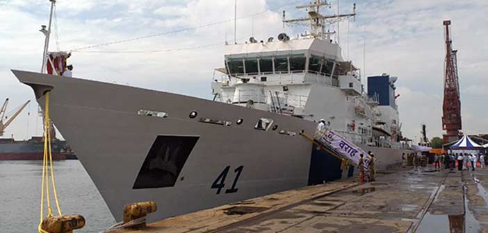 Indian Coast Guard Ship Varaha