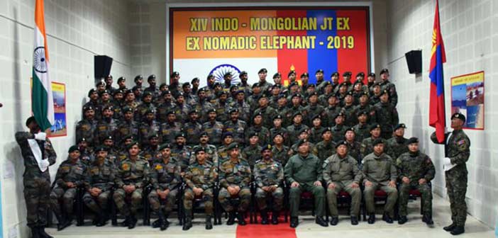 Indian Army Nomadic Elephant Exercise
