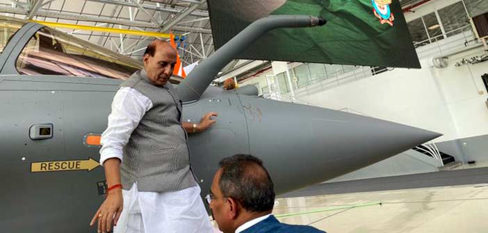 Rajnath SIngh Rafale Puja