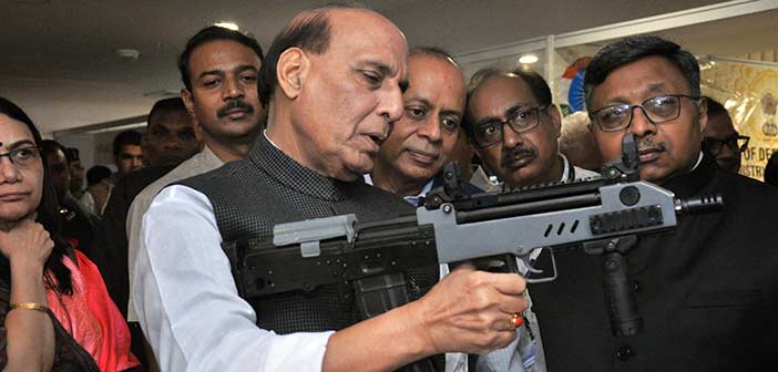 Rajnath DRDO 108 defence item list