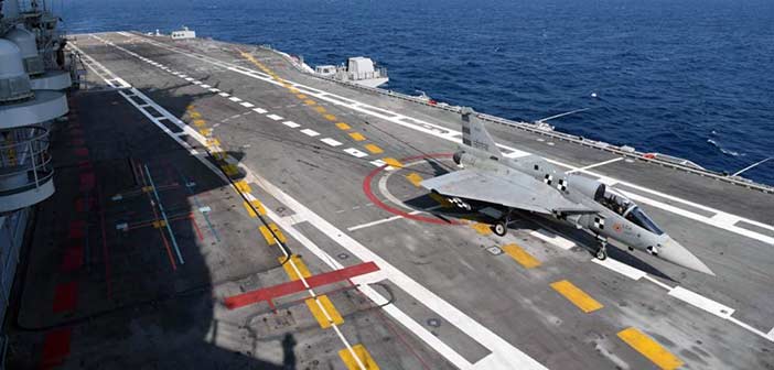 Big success: India’s indigenous fighter Tejas lands on aircraft carrier INS Vikramaditya 1 LCA Tejas INS Vikramaditya