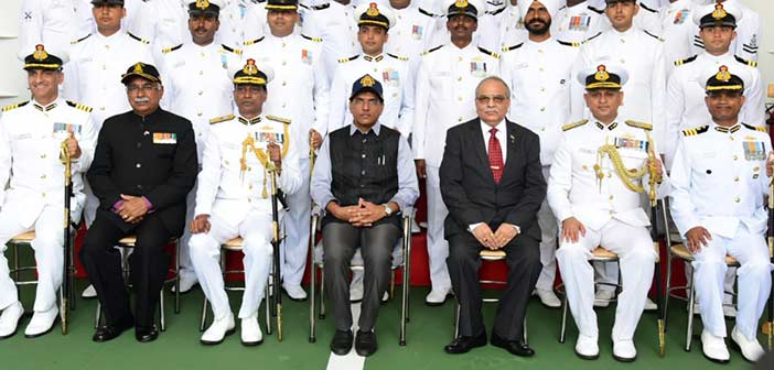 Make in India: L&T Defence delivers fifth offshore patrol vessel to Coast Guard ahead of schedule 1 Coast Guard ICG Varad L&T