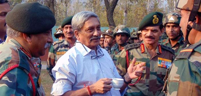 India honours the leader who gave befitting reply to Pakistan backed terrorism 1 Manohar Parrikar IDSA