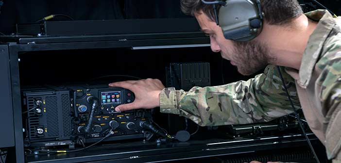 Photo: Elbit Systems E-Lynx Software Defined Radio