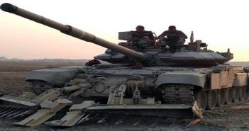 Indian Army T-90 Tank Mine Plough