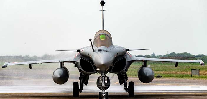 Indian Air Force's Rafale fighter jet.