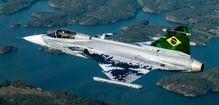 Gripen E For Brazil Air Force.