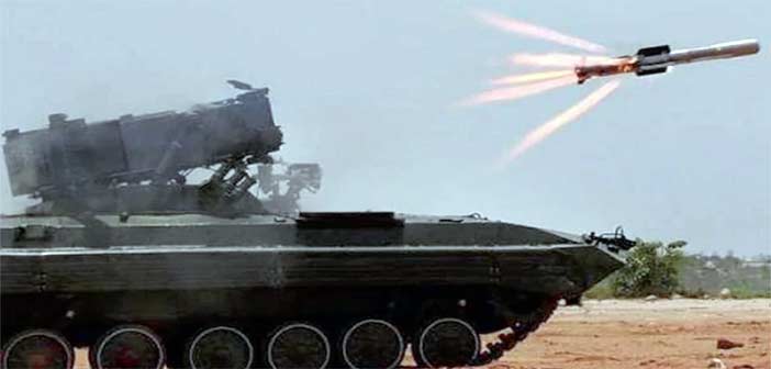 NAG anti tank missile carrier Namica