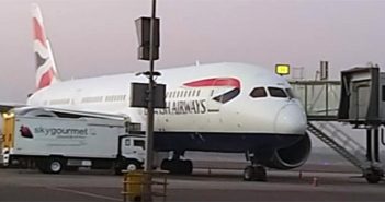 India UK British Airways Flight