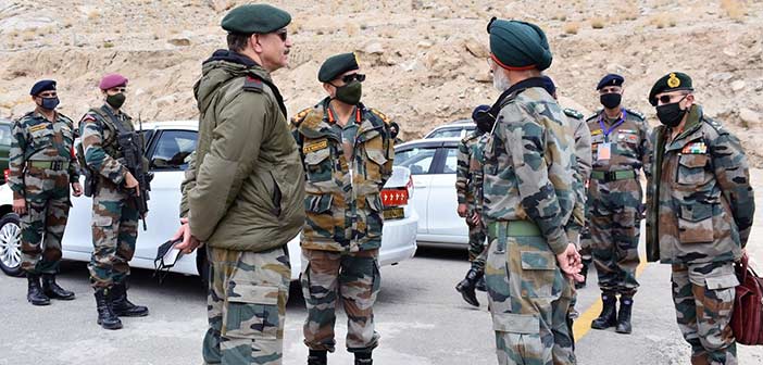 India China Army Firing Ladakh