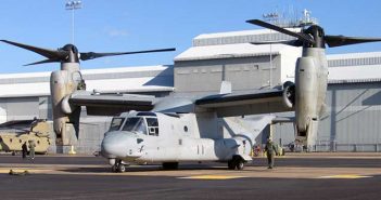 US Navy Boeing V-22 Osprey aircraft