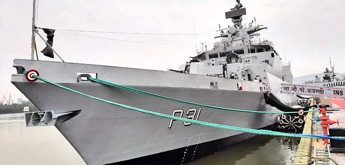 Indian Navy INS Kavaratti