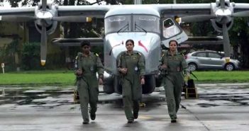 Indian Navy Women Pilot