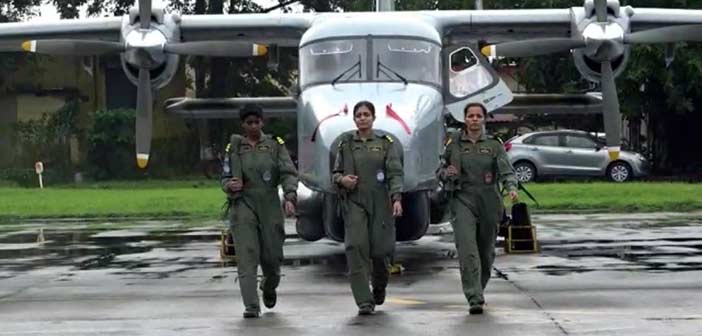 Indian Navy Women Pilot