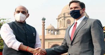 Rajnath Singh Mark T Esper India US 2+2
