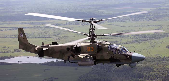 Russia Defence Export Kamov 52 Helicopter