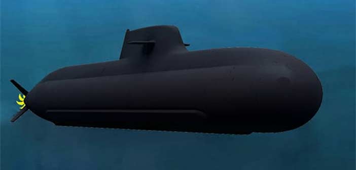 Italian Navy Submarine Fincantieri