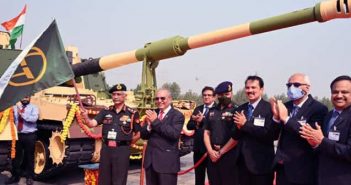 Indian Army L&T Hanwha K9 Vajra Gun