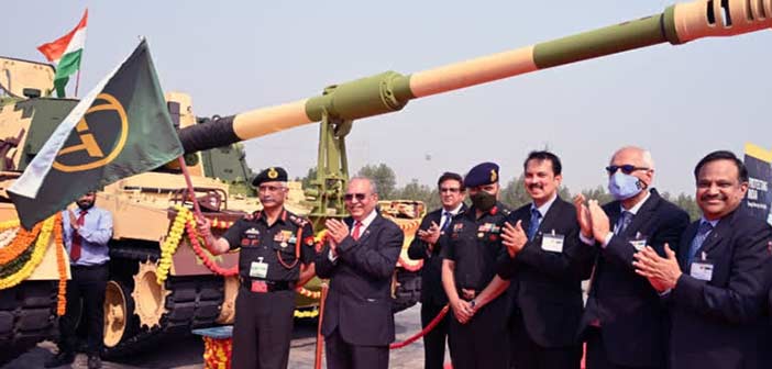 Indian Army L&T Hanwha K9 Vajra Gun