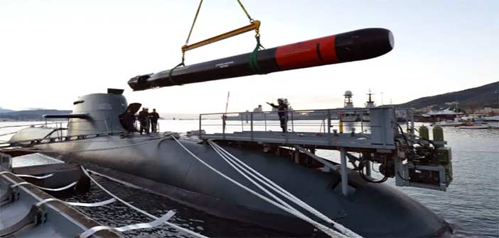 Italian Navy Submarine Fincantieri