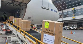 IAI India Covid Relief Material Oxygen Concentrators.