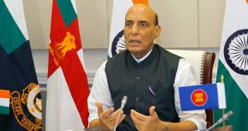 India Defence Minister Rajnath Singh
