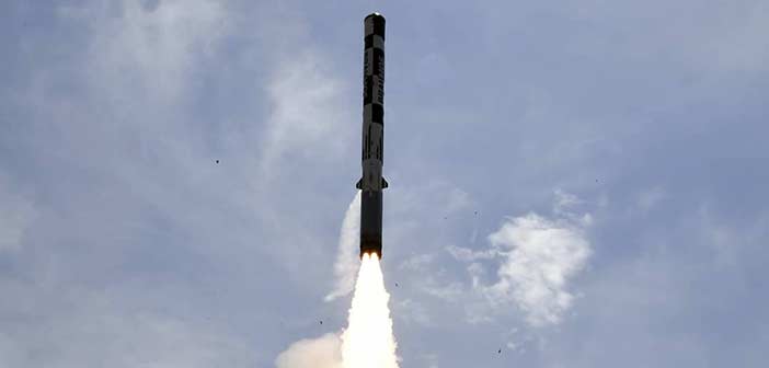Brahmos Missile testfired.