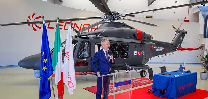Leonardo HH-139B Helicopter, Italy Air Force