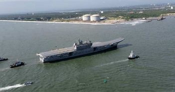 IAC-1 INS Vikrant Sea Trial