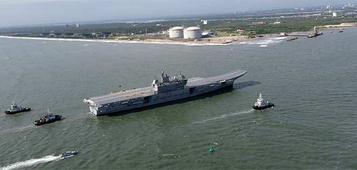 IAC-1 INS Vikrant Sea Trial