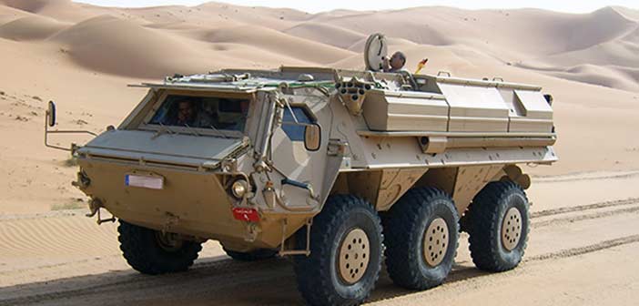 Rheinmetall Fuchs Fox Wheeled Vehicle