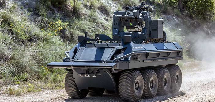 Rheinmetall Escribano Mission Master Vehicle.