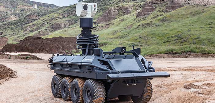 Rheinmetall Escribano Mission Master Vehicle.