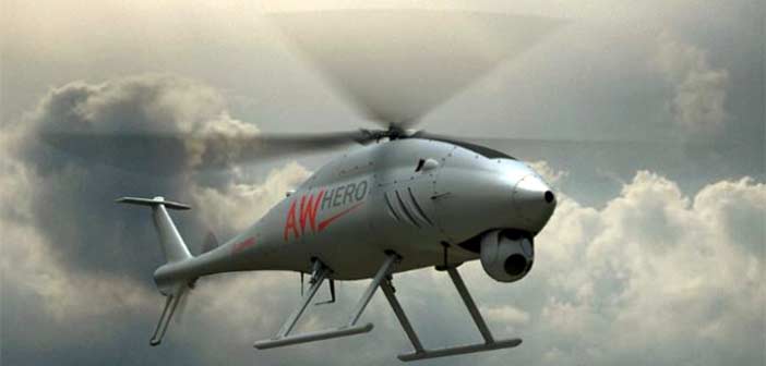 Leonardo AW-Hero Umanned System.