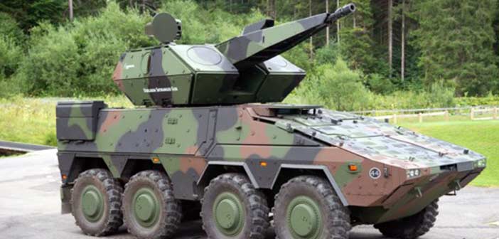 Rheinmetall Skyranger Air-Defence System.