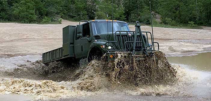 Navistar Defence Canada Army Vehicle.