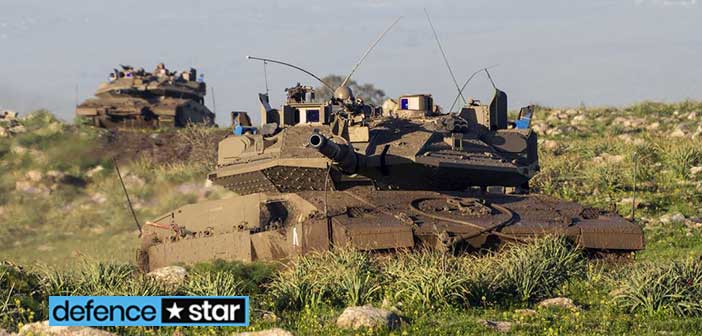 Israel Army's Merkava MBT.