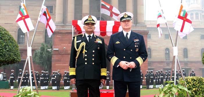 German Navy Chief Kay-Achim Schonbach-India