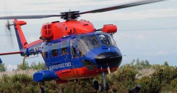 HAL Mauritius Police ALH Helicopter