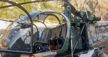 Indian Army Cheetah Helicopter Crash