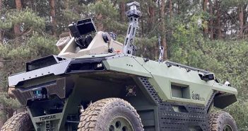 Israel IAI REX MK-II vehicle.