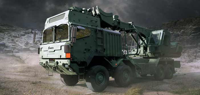 Rheinmetall MAN HX 8x8 Excavator PM