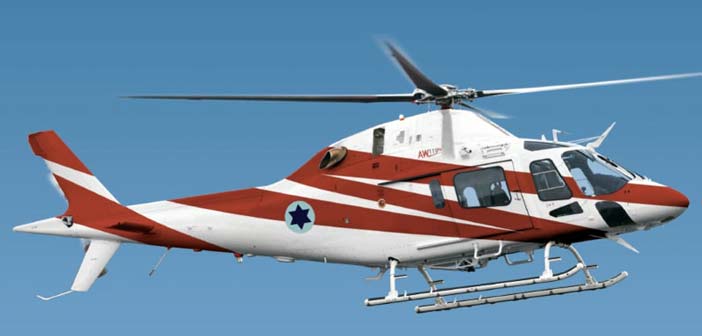 Leonardo AW119K helicopter.
